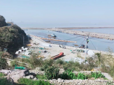 浙江金七門(mén)核電廠(chǎng)混凝土攪拌站及砂石廠(chǎng)臨時(shí)供電工程一階段順利送電！